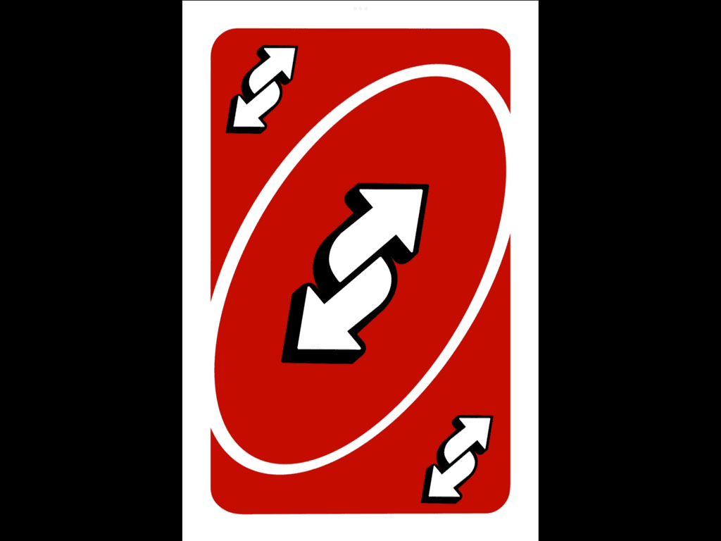 Crash With Uno Reverse Card