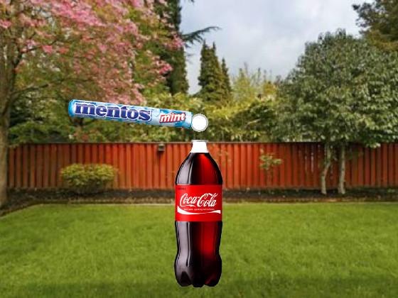 mentos in coke 1 1