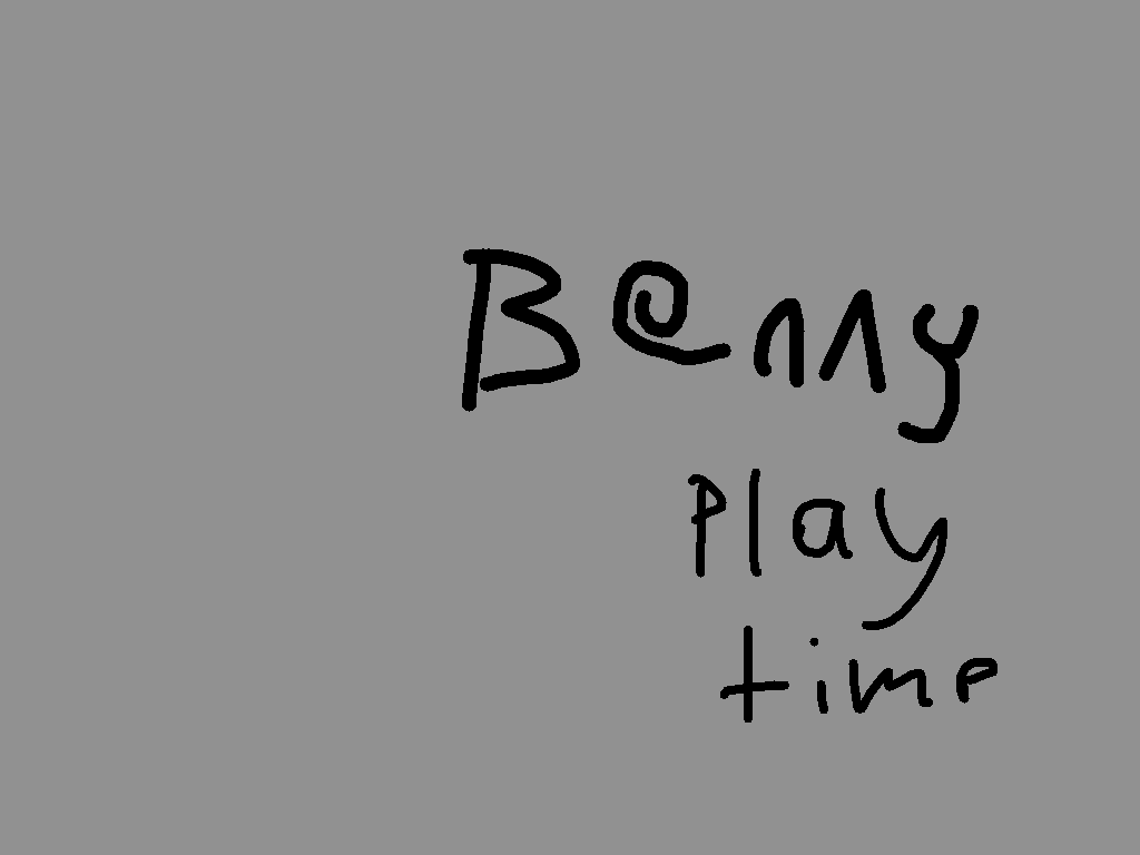 bennys play time horro