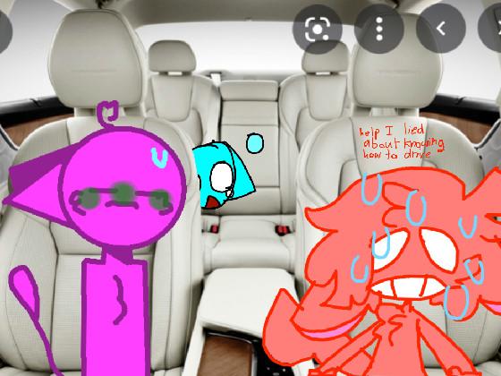 add your oc in the car