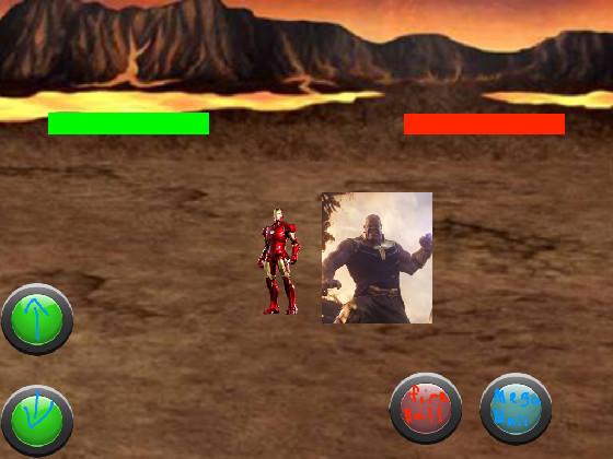 iron man vs thanos 1 1