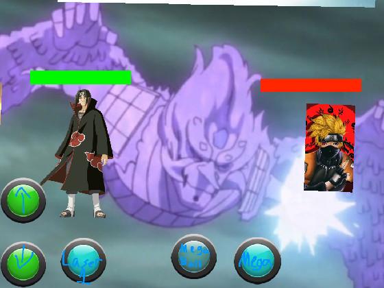 Itachi Vs ultimate naruto