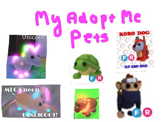 My Adopt Me pets roblox 1