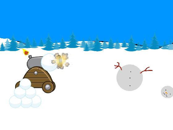 Snow ball cannon 1