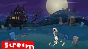 scream skeleton