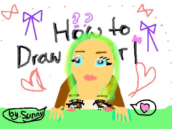 How to draw girl 1