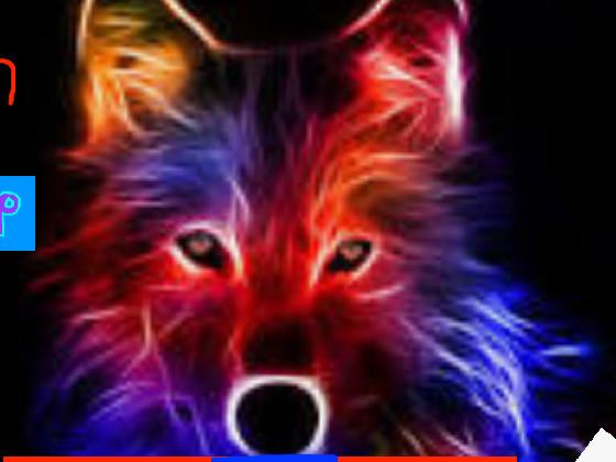 Rainbow wolf clicker 3d 1