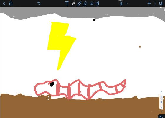 worm lightning