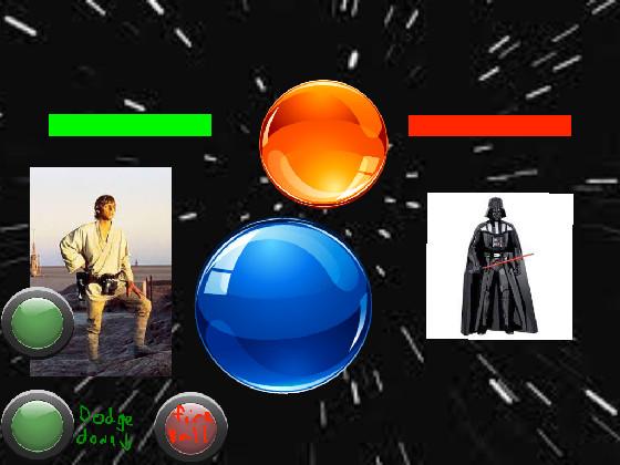 Luke skywalker VS Darth vader