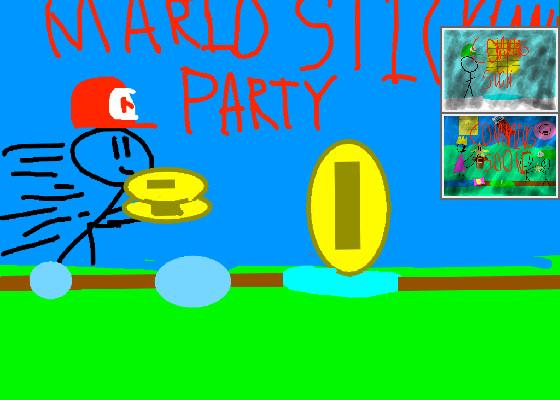 mario stickman party