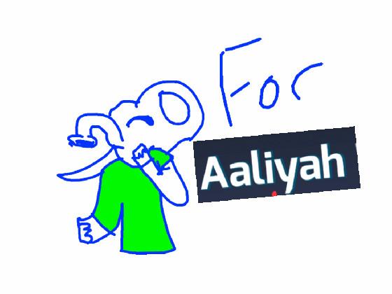 to aaliyah