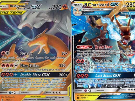 charizard & reshiram pokemon