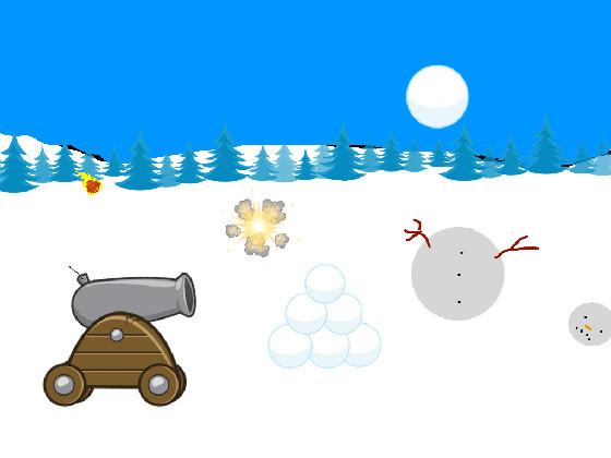 Snow ball cannon 2