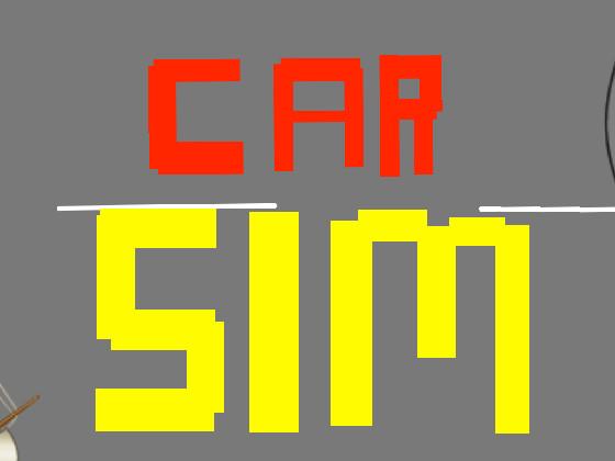 Car Sim RELEASED 1