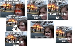 disaster girl memes 2.0