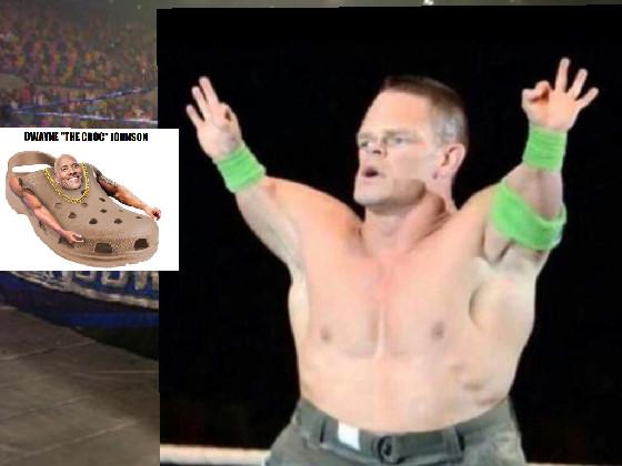 mini john cena vs the croc