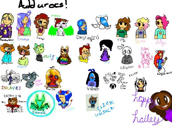 Add ur ocs! (Emerald was added)