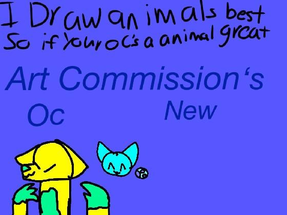 art commissions Redrawing your oc 1