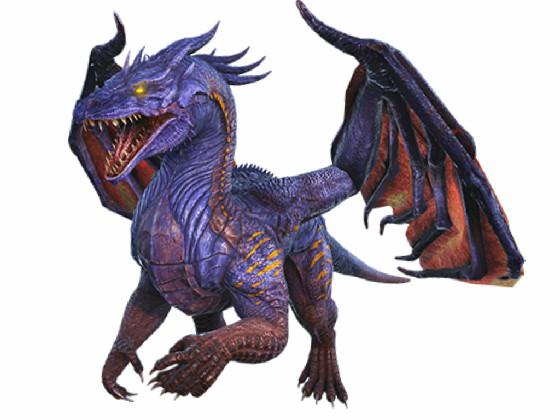 purple dragon