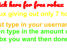 FREE ROBUX GIVER exactly made by me Hailey