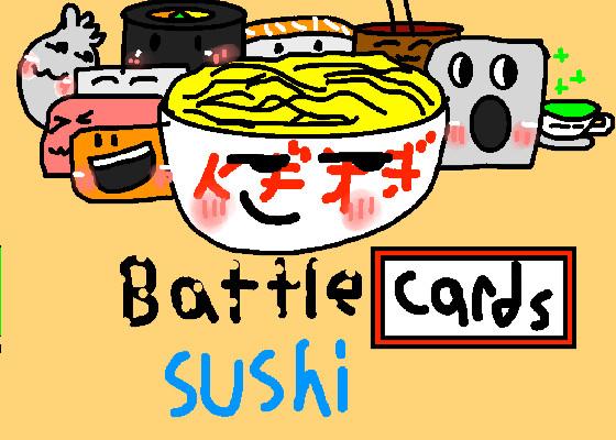 battle cards sushi 1