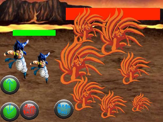 Gogeta vs Ninetails 1