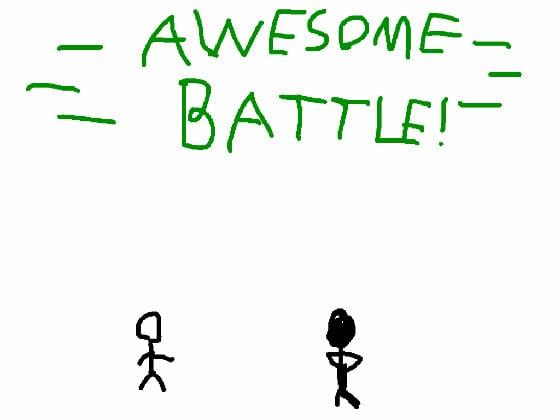 Awsome battle 1 credit to Andymation