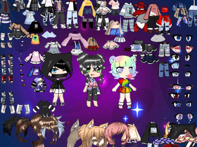 Gacha life dress up!