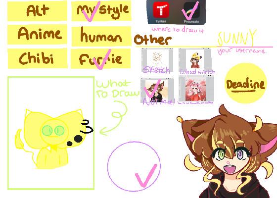 re:Art requests open!(im scared lol) 1