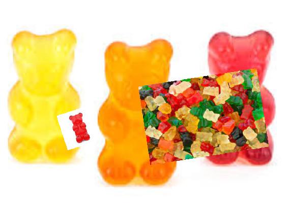 For the gummy bear group