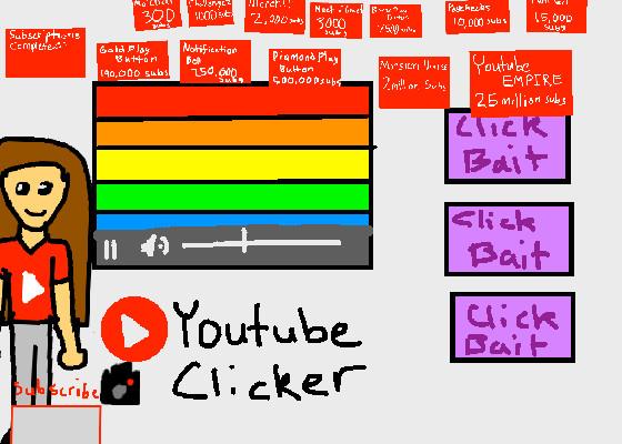 Youtuber Clicker 🎬💻🔔 1