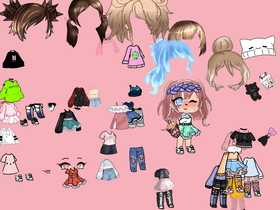 Gacha life dress up!  1 1