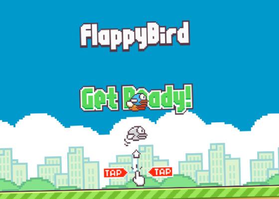 Flappy Bird blue IMPOSSIBLE