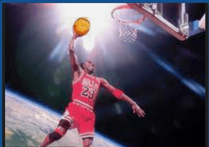 Lebron james dunk.