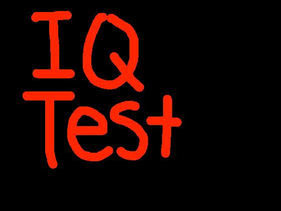 IQ Test Dont 