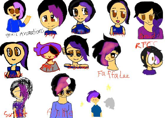 Me in different styles  1 1