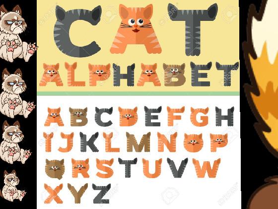 cat alphabet