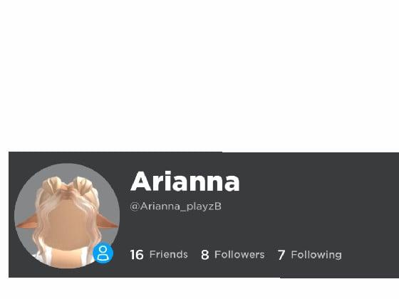 Follow me on roblox!