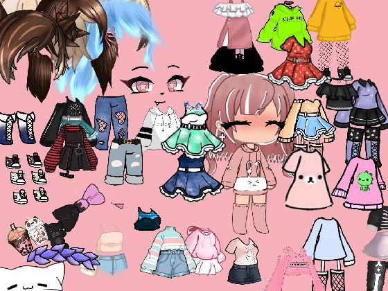 Gacha life dress up 1