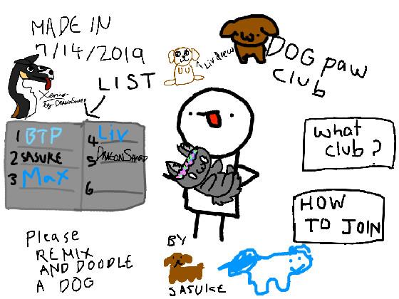 dog paw club! - copy 1 1 1