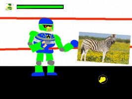 punch the Zebra