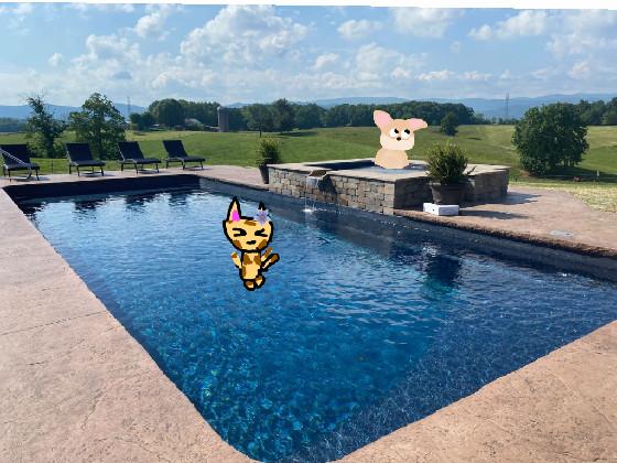 Add your oc at the pool! 1