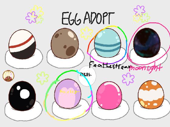 ❀Egg Adoption❀ 1 1 1