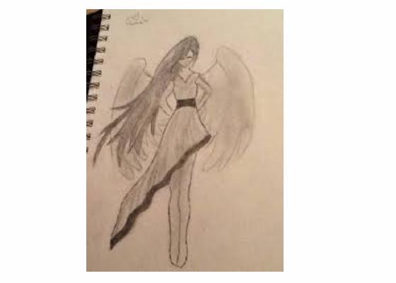 My aphmau angel drawing