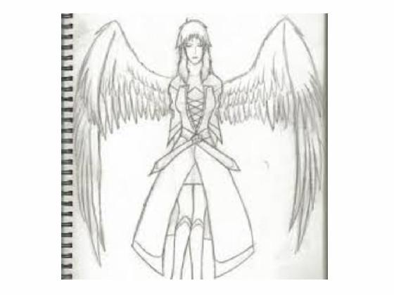 My aphmau angel drawing