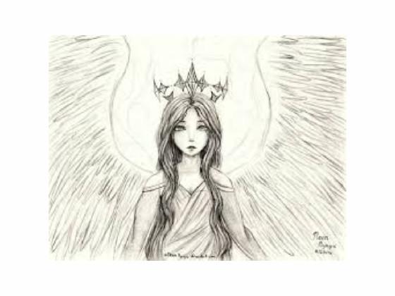 My angel drawing