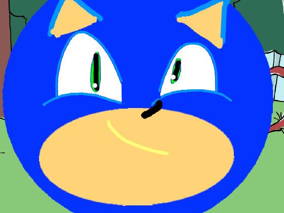 Sonic’s face, tap it!