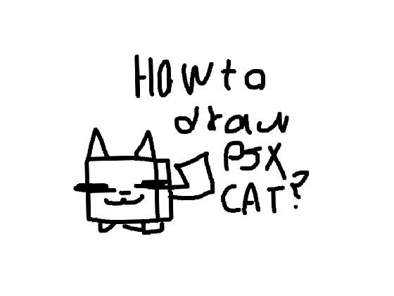 How to draw the PSX Cat