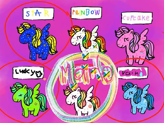 my cute unicorns I (Melissa/Lisa Divvela)  want adopt   1 1