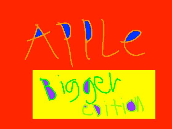 apple bigger edition 